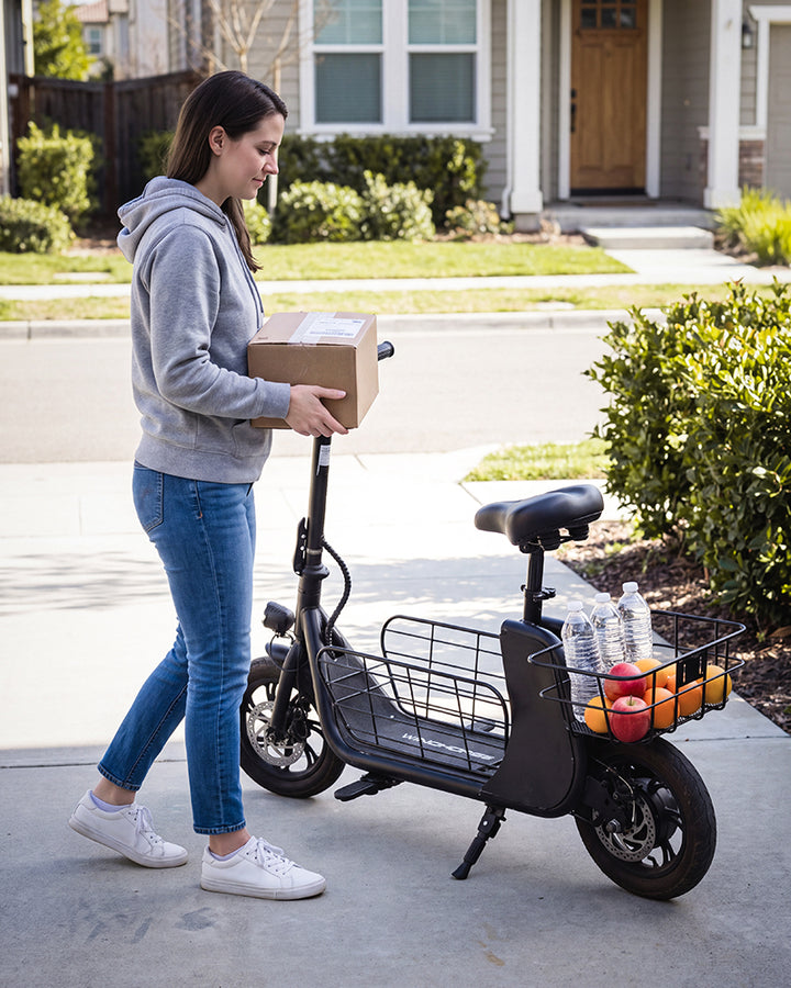 Groceries and parcels, sorted