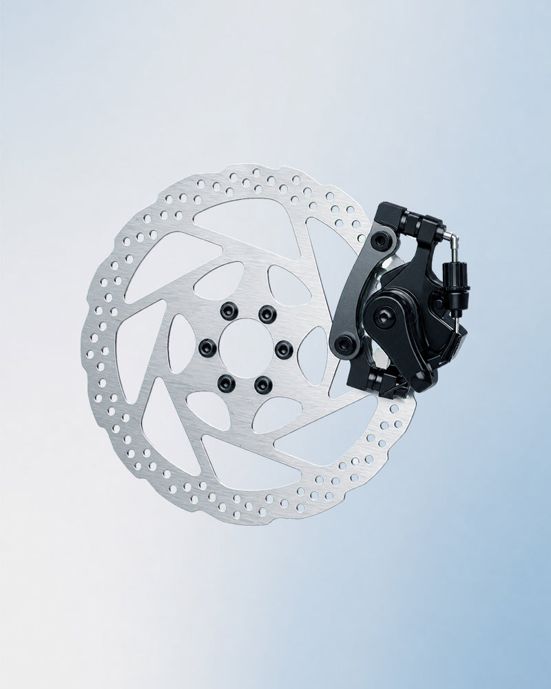 Dual disc brakes + suspension