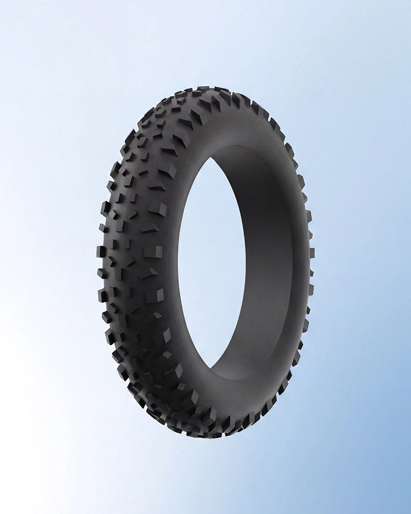 16" × 4.0" fat tires
