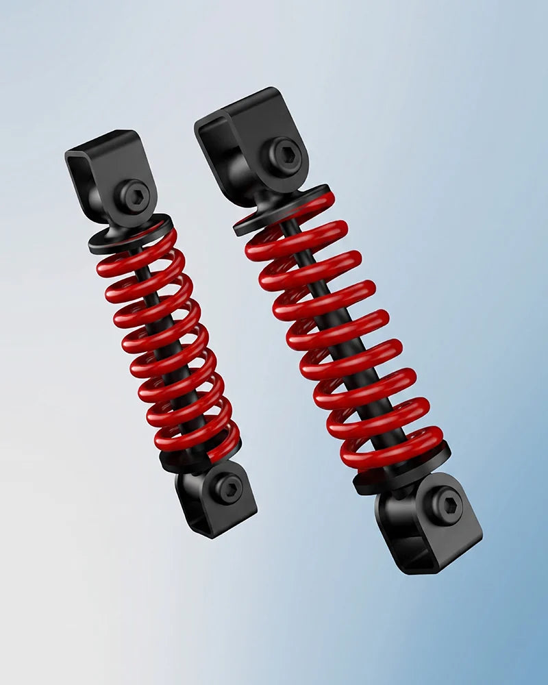 Front & rear suspension