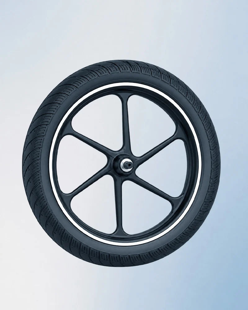 16" tires + front suspension