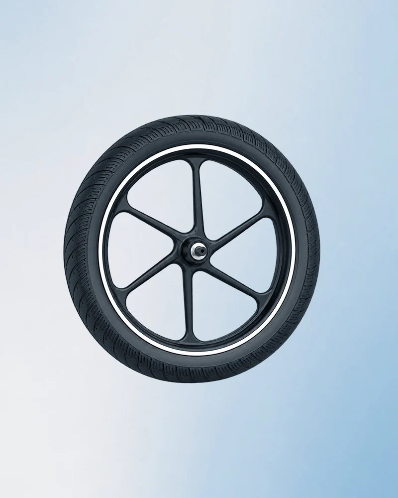 16" tires + front suspension