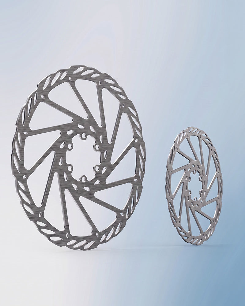 Front & rear disc brakes