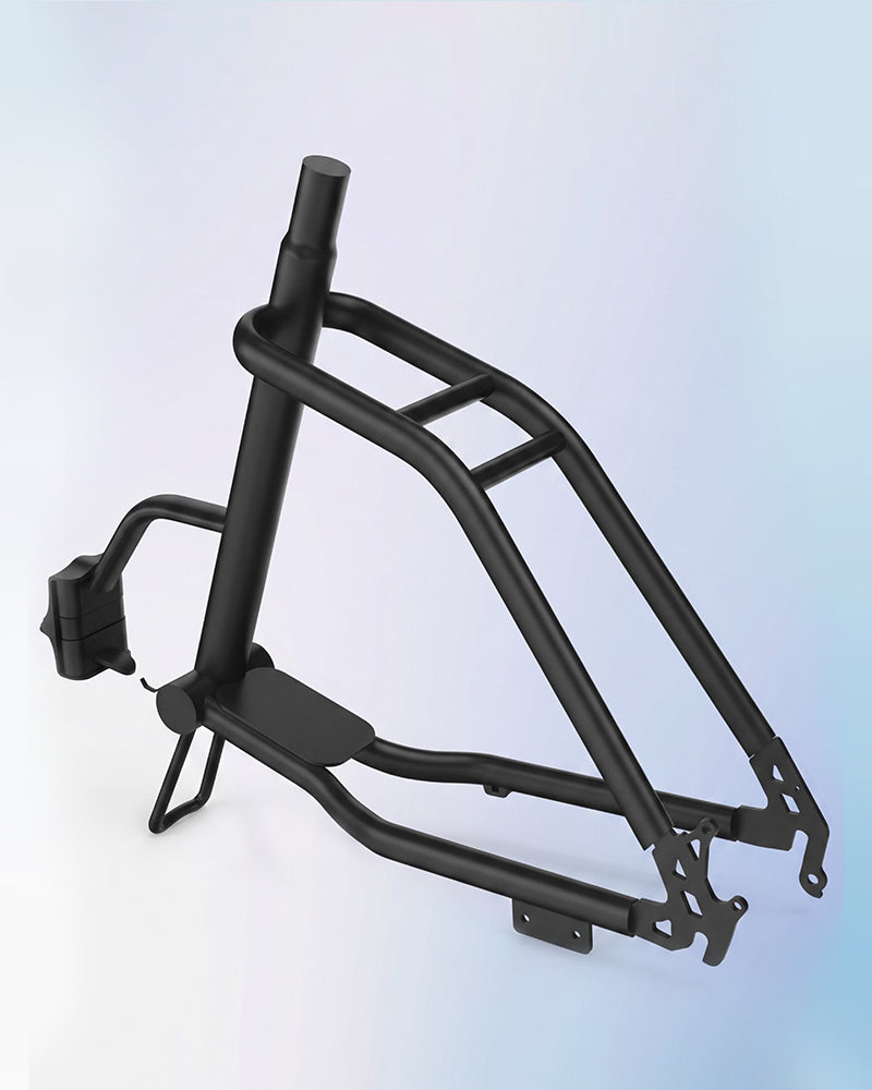 Carbon-alloy steel frame