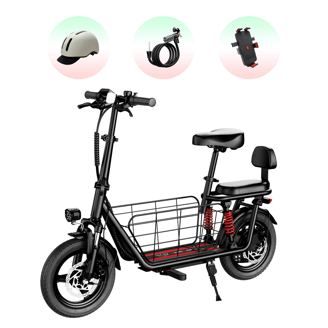 Windhorse C3 Ready - to - Ride Bundle(Helmet, Lock, Phone Mount) - WINDHORSE