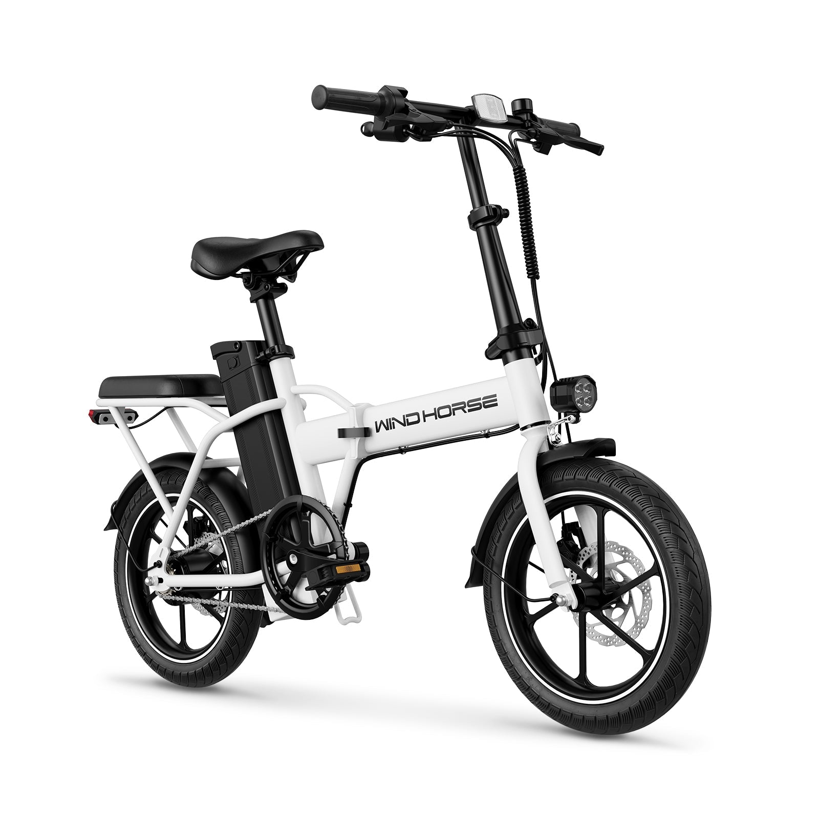 electric bicycle 25 mph Bike for Adults Teens, Folding Ebike,Commuter City Foldable E Bike with 560W Motor and 48V 10Ah Battery, 21.6MPH Speed Pedals Assist, Dual Disc Brakes,14" Compact Electric with Basket Affordable Adventure ASKGO Electric Bike for Adults